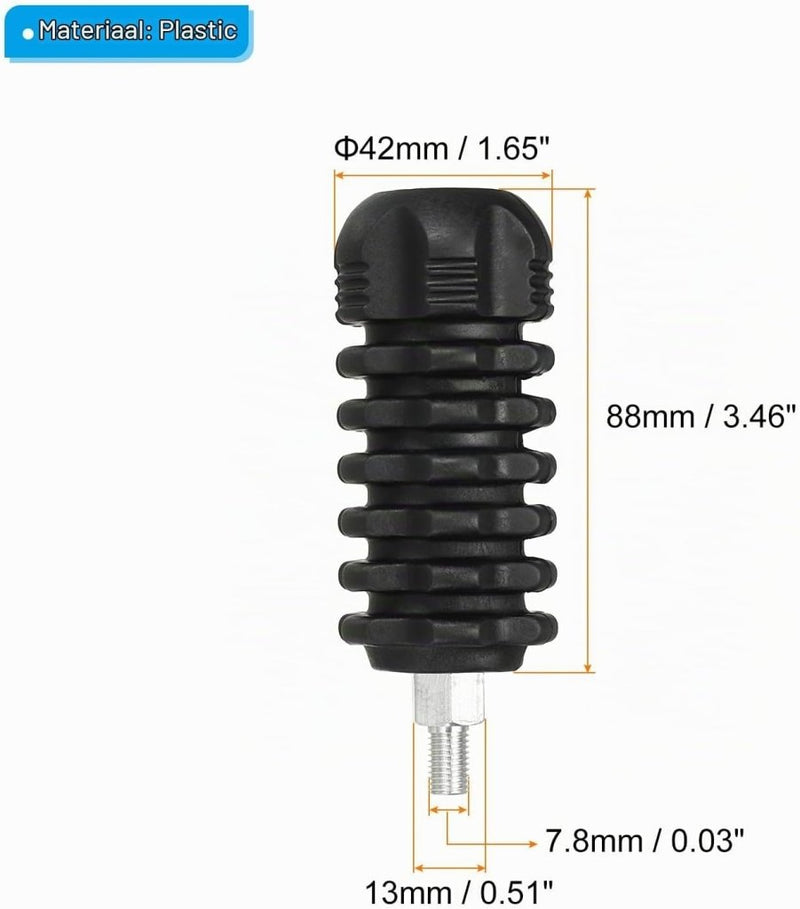 Load image into Gallery viewer, Boogstabilisator van rubber zwart voor compoundboog – trillingsdemper – boogschieten accessoires - happygetfit.com
