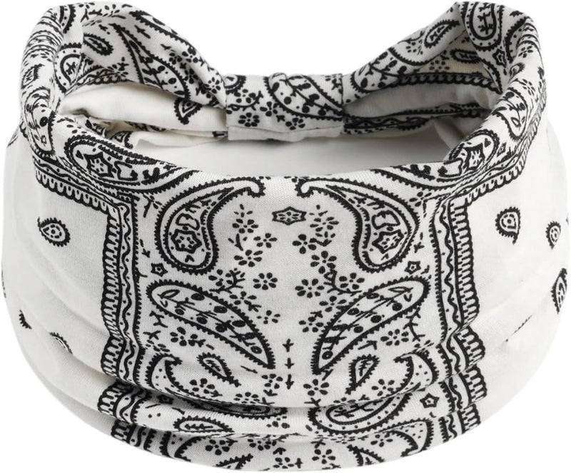 Charger l’image dans la visionneuse de galerie, Brede haarbanden dames 4 stuks van elastisch polyester met strikontwerp voor yoga fitness en dagelijks gebruik – tulbandhaarbanden – sporthoofdbanden - happygetfit.com
