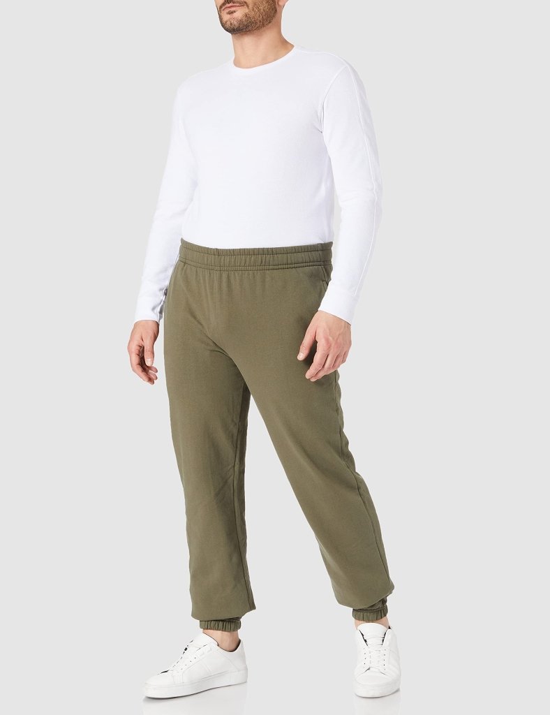 Laad afbeelding in Galerijviewer, Build Your Brand Men's Tracksuit Bottoms, Warm Cotton, Sports Training Trousers – S – 7XL - happygetfit.com

