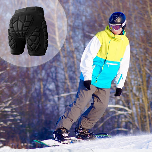 Cienfy 3D Hip Protection Eva Butt Pads Protective Padded Shorts Crash Pad Impact Gear for Skiing Skating Snowboarding Skateboarding - happygetfit.com
