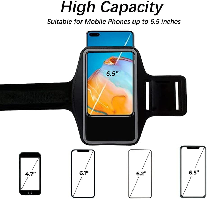 Laad afbeelding in Galerijviewer, 🏃‍♂️ Comfortabele sportarmband – Houd je telefoon veilig tijdens elke workout! - happygetfit.com
