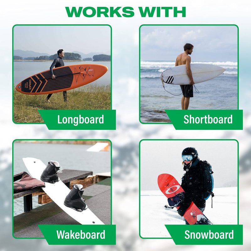 Laad afbeelding in Galerijviewer, COR Surf Surfboard Wall Rack for Longboards and Shortboards | Beautiful Wood Wall Display Mount Works Indoor and Outdoor - happygetfit.com
