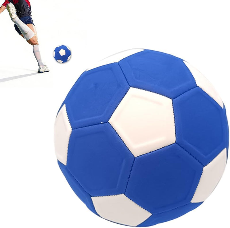Laden Sie das Bild in Galerie -Viewer, Curve voetbal maat 5 blauw wit - happygetfit.com
