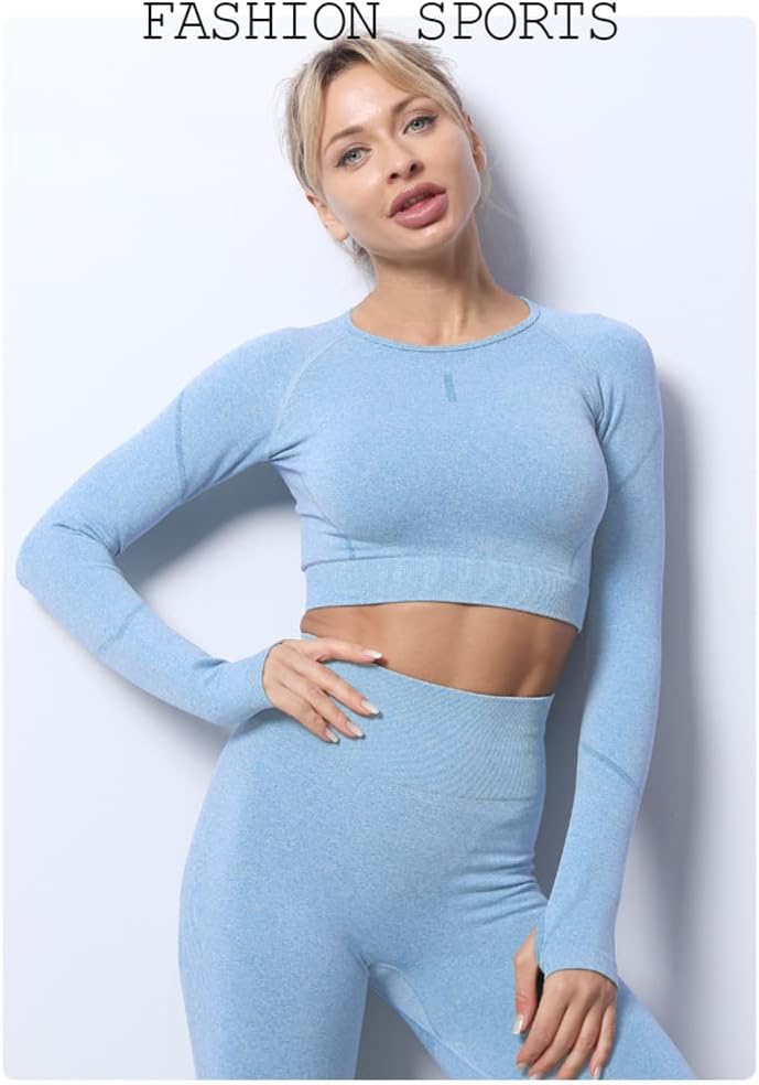 Load image into Gallery viewer, Dames 3-Delige Yoga Workout Sets Voor Vrouwen Sportkleding Hoge Taille Leggings Sport BH Trainingspakken Set - happygetfit.com
