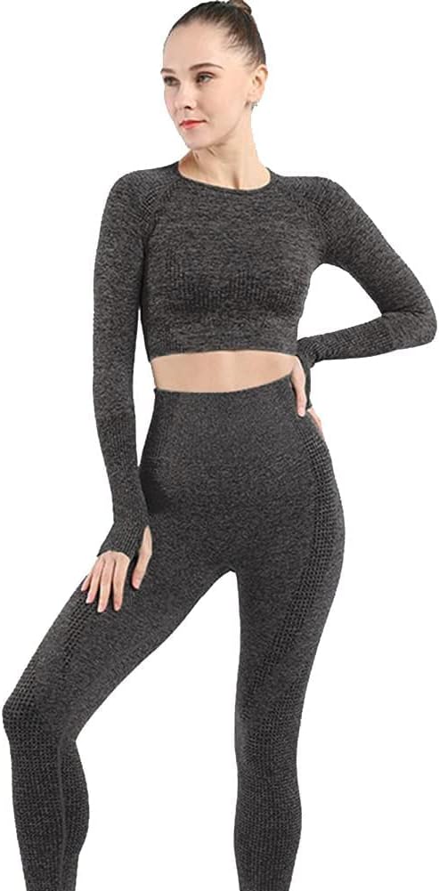 Load image into Gallery viewer, Dames 3-Delige Yoga Workout Sets Voor Vrouwen Sportkleding Hoge Taille Leggings Sport BH Trainingspakken Set - happygetfit.com
