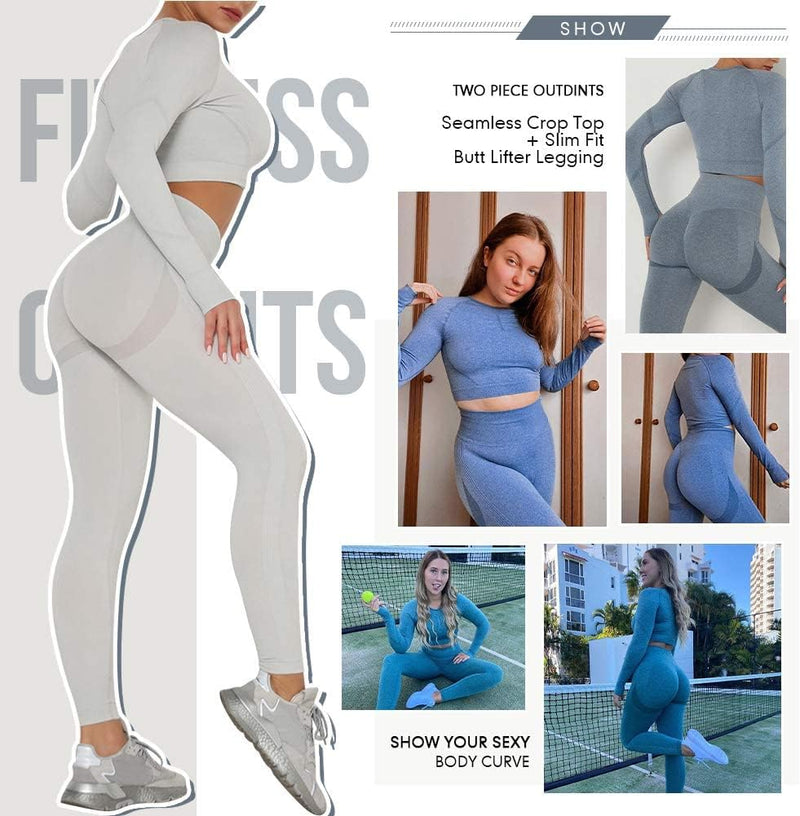 Load image into Gallery viewer, Dames 3-Delige Yoga Workout Sets Voor Vrouwen Sportkleding Hoge Taille Leggings Sport BH Trainingspakken Set - happygetfit.com
