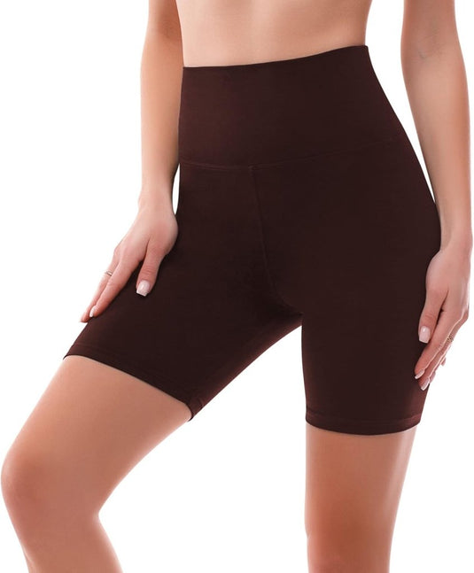 Dames fietsbroek high waist voor yoga en fitness - happygetfit.com