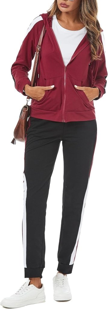 Load image into Gallery viewer, Dames joggingpak katoen met lange broek en zakken - happygetfit.com

