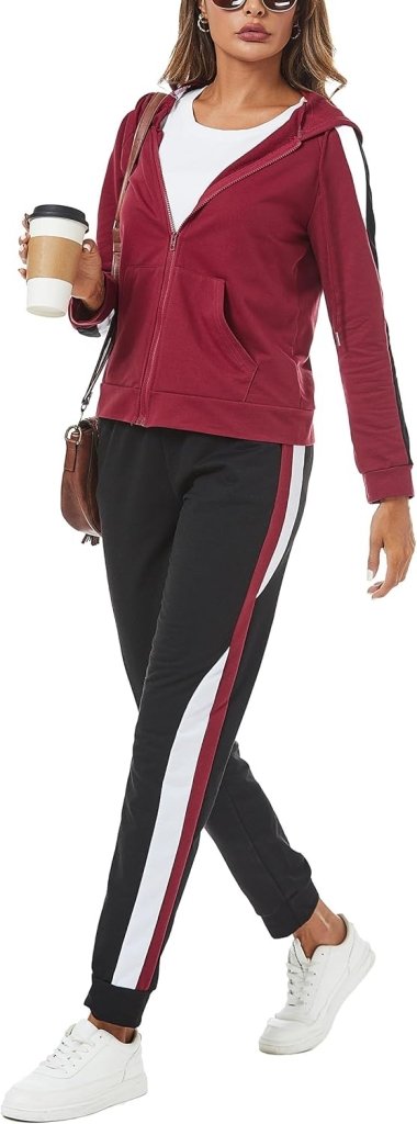 Load image into Gallery viewer, Dames joggingpak katoen met lange broek en zakken - happygetfit.com
