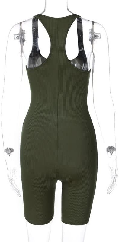 Laad afbeelding in Galerijviewer, Dames sport jumpsuit kort mouwloos - happygetfit.com

