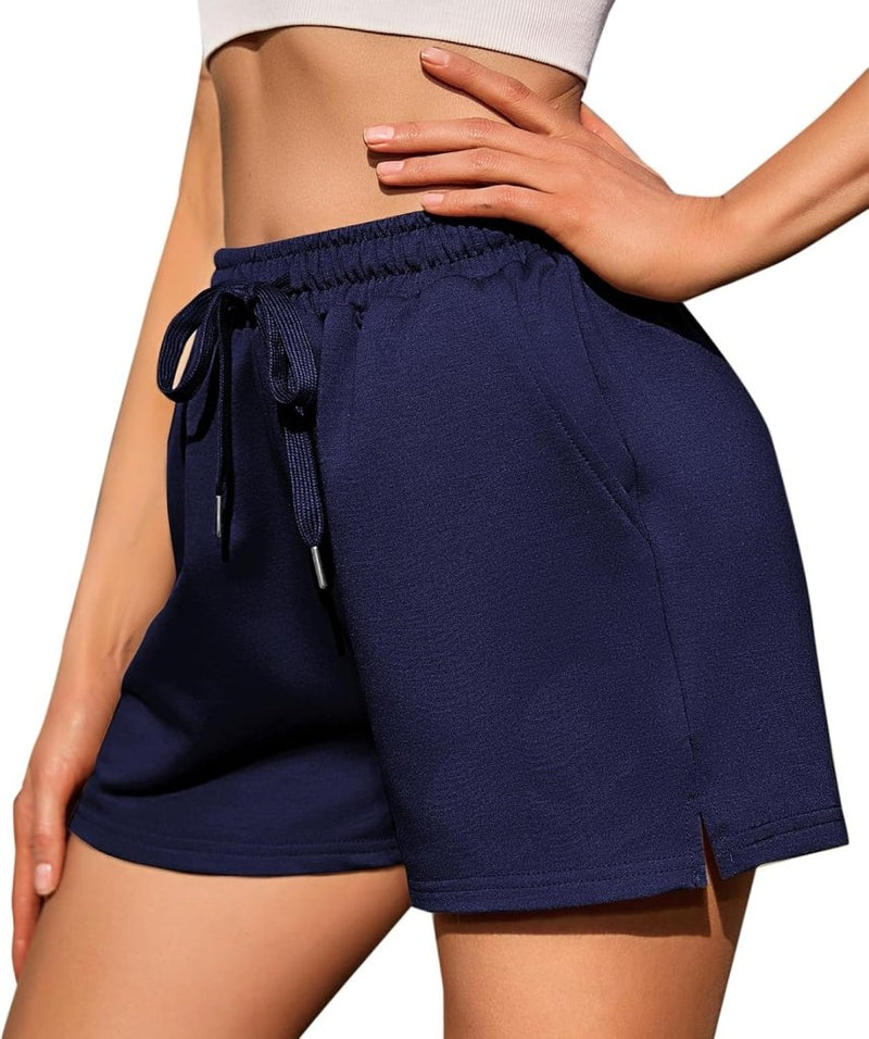 Chargez l'image dans la visionneuse de la galerie, Dames sportshort high waist met zakken - happygetfit.com
