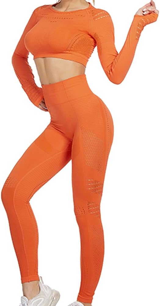 Load image into Gallery viewer, Dames yoga set 2-delig met crop top en legging - happygetfit.com
