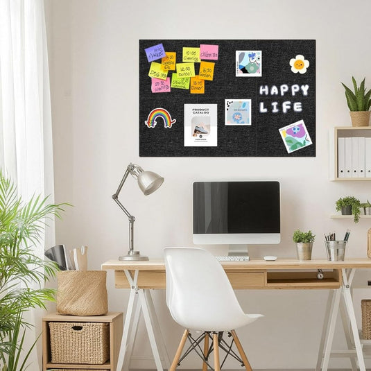 Dartbord achterwand 90 x 90 cm met 9 zelfklevende viltpanelen van 12 mm dik – dartwandbekleding – dartmuurprotectie - happygetfit.com