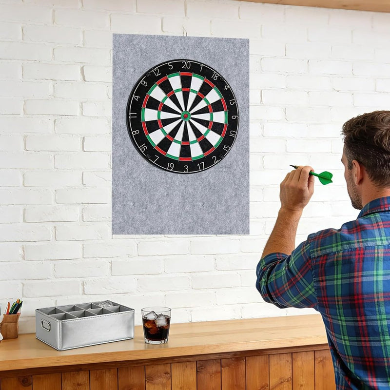 Bild im Galerie-Viewer laden, Dartbord beschermpanelen 6 stuks 30 x 30 cm van zelfklevend vilt – dartwandbekleding – dartbescherming - happygetfit.com
