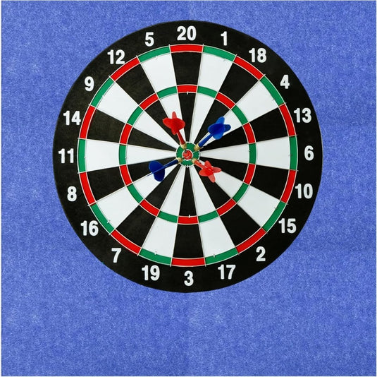 Dartbord beschermpanelen 6 stuks 30 x 30 cm van zelfklevend vilt – dartwandbekleding – dartbescherming - happygetfit.com