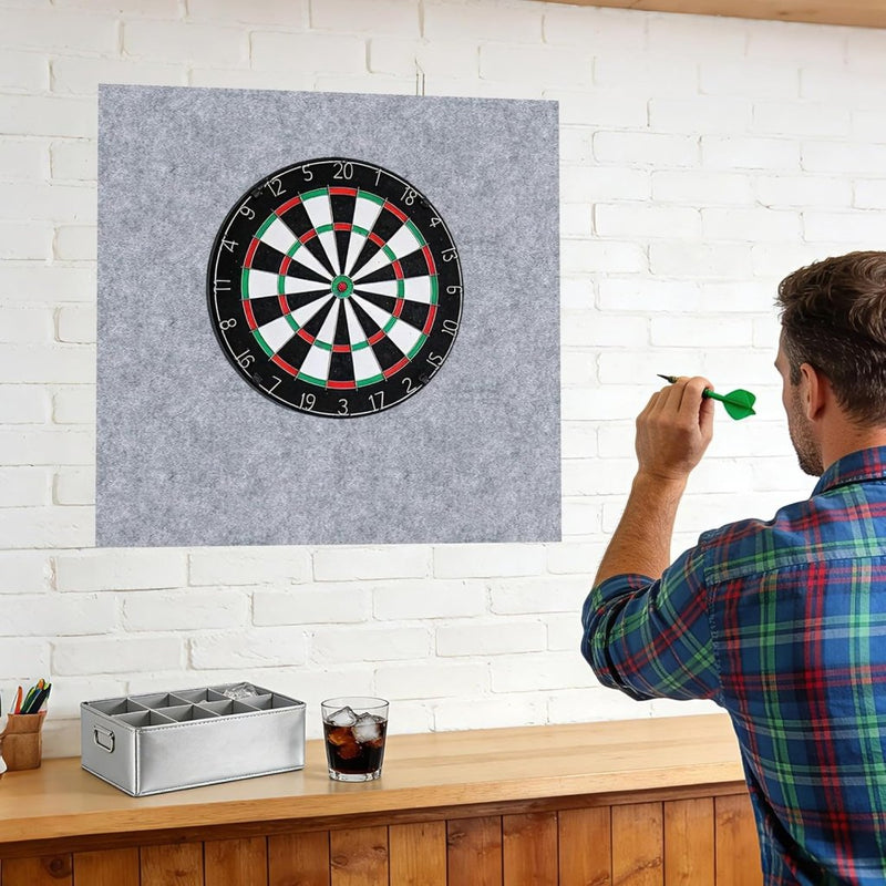 Bild im Galerie-Viewer laden, Dartbord beschermpanelen 6 stuks 30 x 30 cm van zelfklevend vilt – dartwandbekleding – dartbescherming - happygetfit.com

