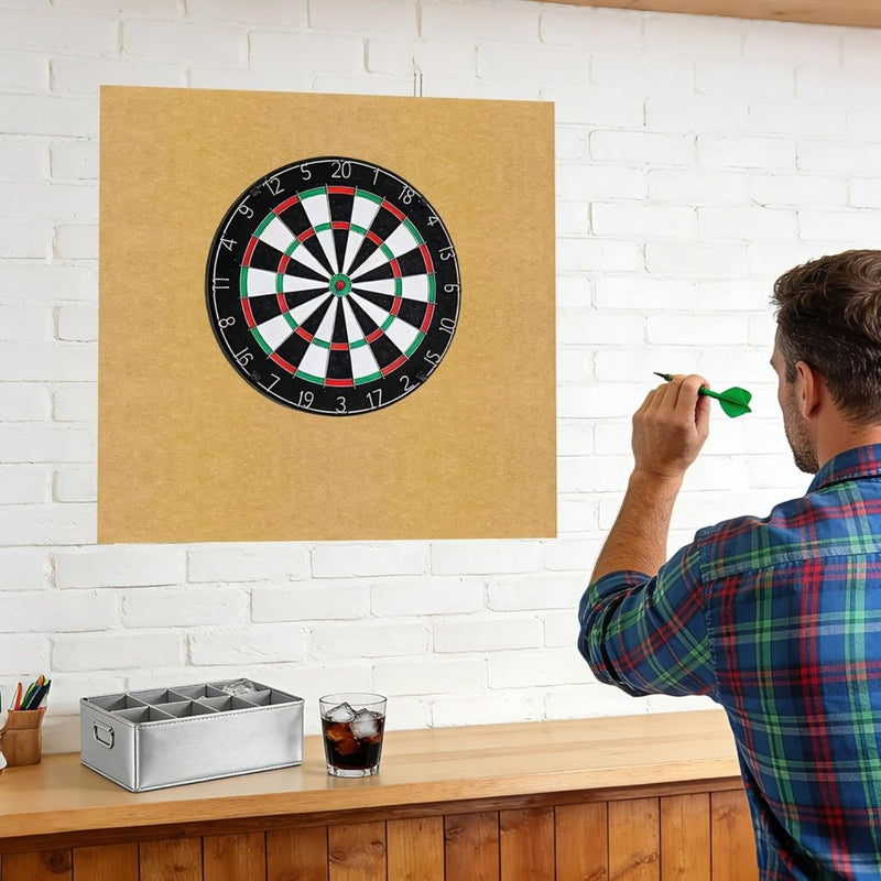 Bild im Galerie-Viewer laden, Dartbord beschermpanelen 6 stuks 30 x 30 cm van zelfklevend vilt – dartwandbekleding – dartbescherming - happygetfit.com
