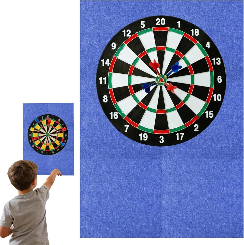 Bild im Galerie-Viewer laden, Dartbord beschermpanelen 6 stuks 30 x 30 cm van zelfklevend vilt – dartwandbekleding – dartbescherming - happygetfit.com
