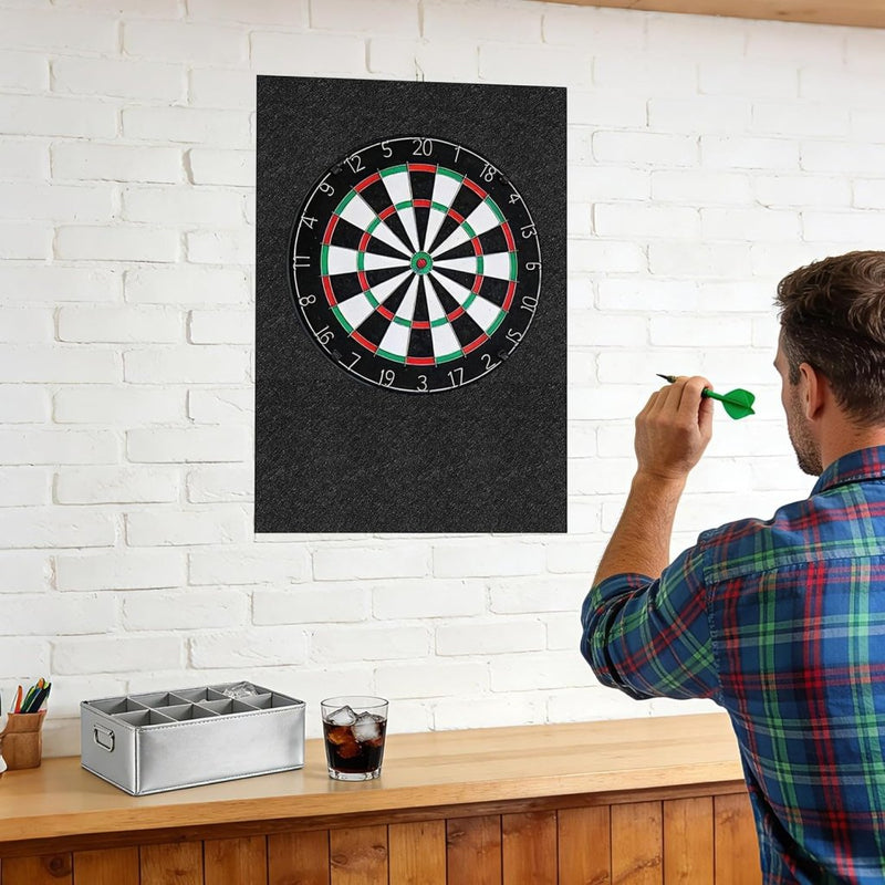 Bild im Galerie-Viewer laden, Dartbord beschermpanelen 6 stuks 30 x 30 cm van zelfklevend vilt – dartwandbekleding – dartbescherming - happygetfit.com
