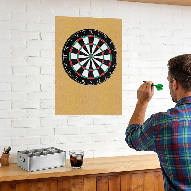 Bild im Galerie-Viewer laden, Dartbord beschermpanelen 6 stuks 30 x 30 cm van zelfklevend vilt – dartwandbekleding – dartbescherming - happygetfit.com
