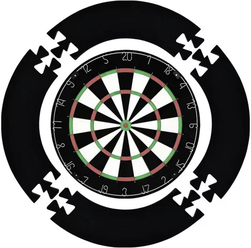 Bild im Galerie-Viewer laden, Dartbord beschermring 4-delig van EVA-schuim met 72 cm buitendiameter en 2,5 cm dikte – dartsurround – dartopvangrand - happygetfit.com
