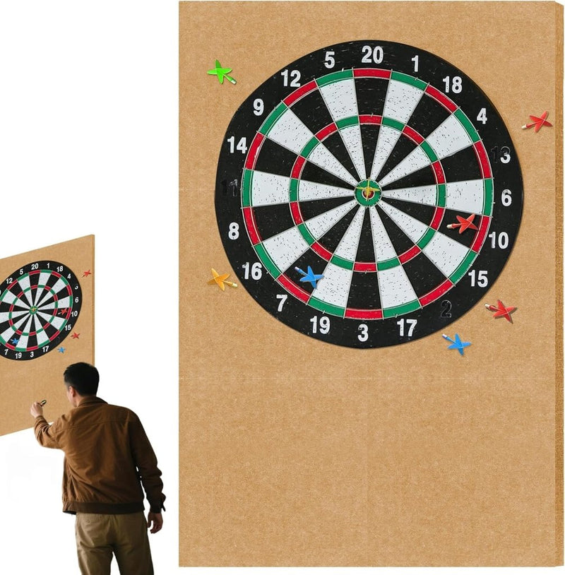 Załaduj obraz w przeglądarce galerii, Dartbord muurbescherming 6 stuks van zelfklevend vilt 30 x 30 cm – dartwandpanelen – dartachterwand - happygetfit.com
