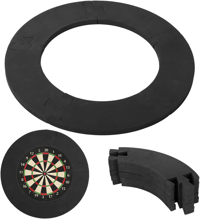 Bild im Galerie-Viewer laden, Dartbord opvangring 5-delig van EVA-schuim met 72 cm buitendiameter en 2,5 cm dikte – dartbeschermrand – dartwandbescherming - happygetfit.com
