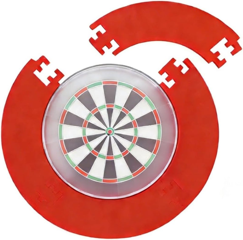 Laad afbeelding in Galerijviewer, Dartbord opvangring 5-delig van EVA-schuim met 72 cm buitendiameter en 2,5 cm dikte – dartomranding – muurbescherming - happygetfit.com
