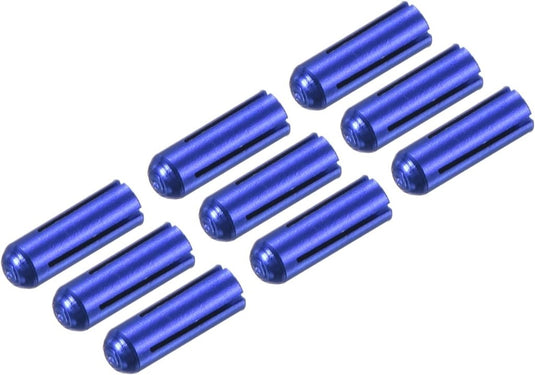 Dartflight beschermers 9 stuks aluminium – flight protectors – dartvleugel houders – bescherming voor dartpijlen en flights - happygetfit.com