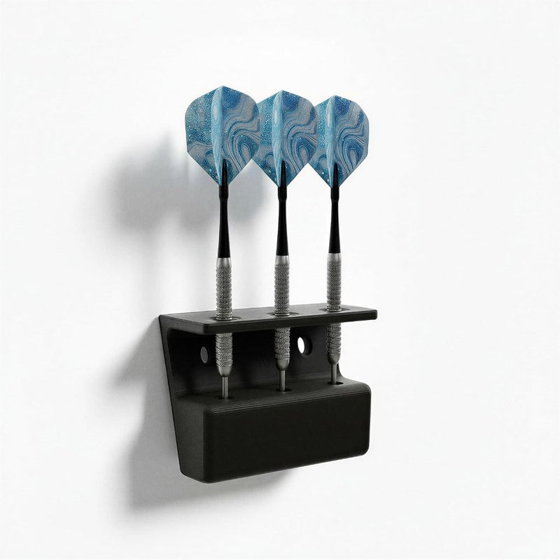 Charger l’image dans la visionneuse de galerie, Dartpijl wandhouder voor 3 pijlen van stevig kunststof voor steel- en softdarts – dartopbergsysteem – pijlenhouder - happygetfit.com
