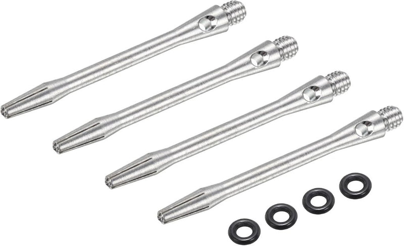 Laden Sie das Bild in Galerie -Viewer, Dartschachten 4 stuks 45 mm van aluminium geel met 2BA schroefdraad – dart shafts – dart accessoires - happygetfit.com
