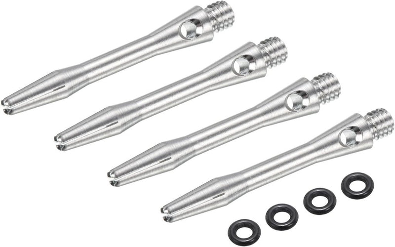 Laden Sie das Bild in Galerie -Viewer, Dartschachten 4 stuks 45 mm van aluminium geel met 2BA schroefdraad – dart shafts – dart accessoires - happygetfit.com
