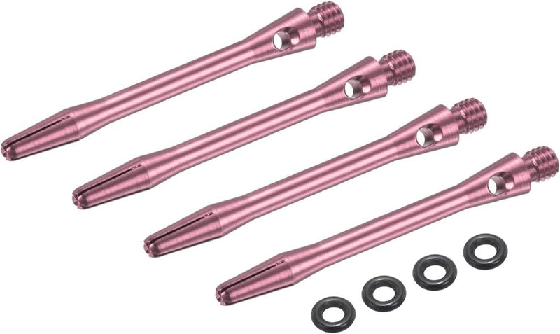 Laden Sie das Bild in Galerie -Viewer, Dartschachten 4 stuks 45 mm van aluminium geel met 2BA schroefdraad – dart shafts – dart accessoires - happygetfit.com
