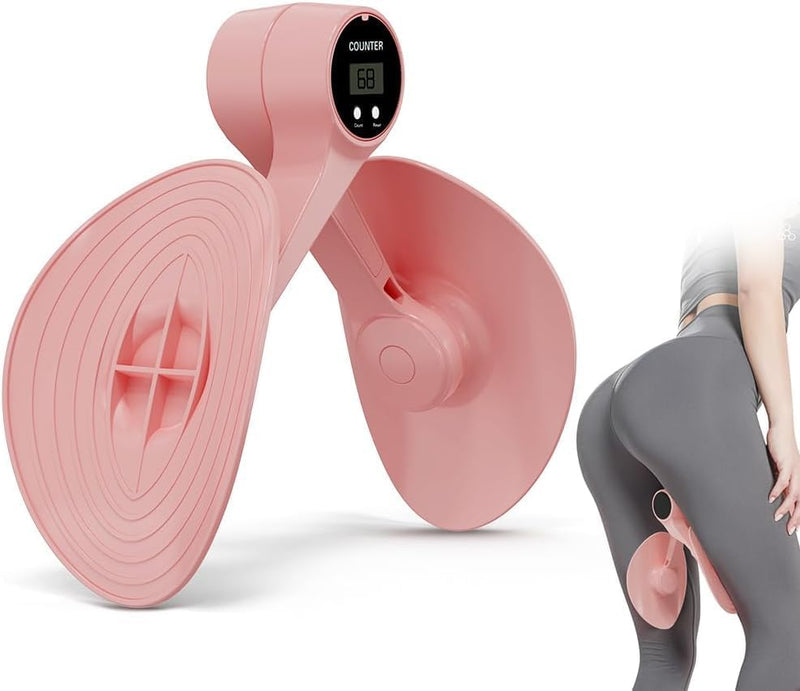 Charger l’image dans la visionneuse de galerie, Dijbeentrainer met elektronische teller en 360 graden draaibare steunen voor benen billen en bekkenbodem – heuptrainer – beentraining - happygetfit.com

