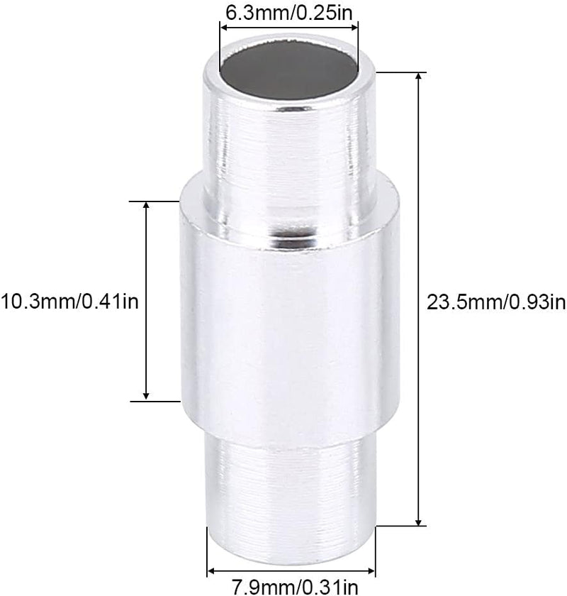 Laden Sie das Bild in Galerie -Viewer, Dilwe 10 stuks wiellagers, afstandsschijven, spacer inline skates aluminium inline speed spacer voor standaard skate wielen 8 mm 6 mm assen - happygetfit.com

