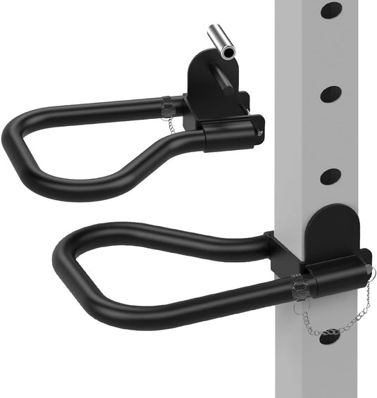 Dip bar bevestiging 2 stuks voor power rack met multi-grip – dip handles – fitness accessoire - happygetfit.com