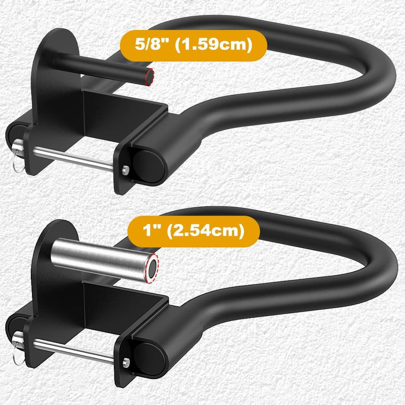 Załaduj obraz do przeglądarki galerii, Dip bar bevestiging 2 stuks voor power rack met multi-grip – dip handles – fitness accessoire - happygetfit.com
