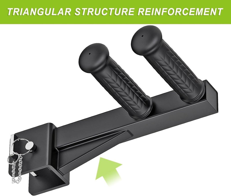 Załaduj obraz do przeglądarki galerii, Dip bar bevestiging voor 5x5 cm power rack tot 227 kg – dip handles – fitness accessoire - happygetfit.com
