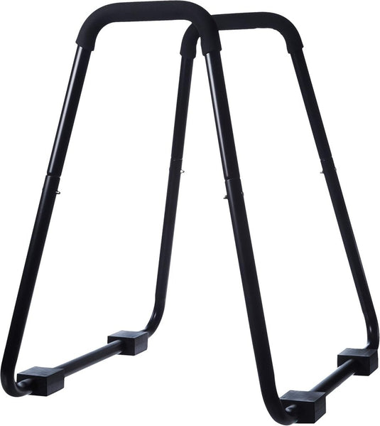 Dip station van staal tot 300 kg voor thuisfitness – dip bars – krachttraining - happygetfit.com