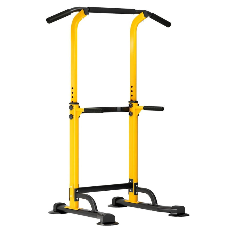 Load image into Gallery viewer, DlandHome Power Tower Pull Up Dip Station Multi-Function Fitness Equipment for Strength Training Adjustable Height Dip Stand for Home Gym - happygetfit.com
