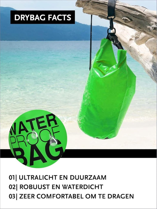 DonDon waterdichte outdoor dry bag zak droge zak bescherming tegen water droge zak voor uw waardevolle spullen - happygetfit.com