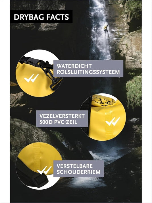 DonDon waterdichte outdoor dry bag zak droge zak bescherming tegen water droge zak voor uw waardevolle spullen - happygetfit.com