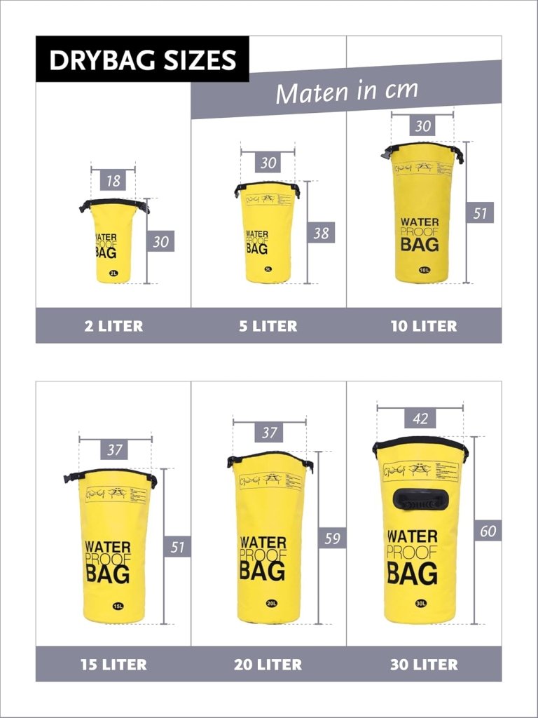 Laad afbeelding in Galerijviewer, DonDon waterdichte outdoor dry bag zak droge zak bescherming tegen water droge zak voor uw waardevolle spullen - happygetfit.com
