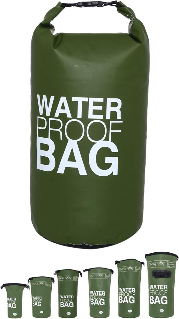 Laad afbeelding in Galerijviewer, DonDon waterdichte outdoor dry bag zak droge zak bescherming tegen water droge zak voor uw waardevolle spullen - happygetfit.com
