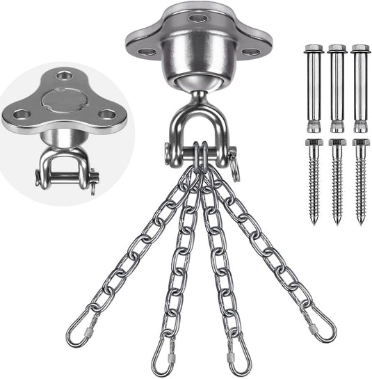 Draaibare bokszakhanger voor plafondmontage tot 408 kg - happygetfit.com
