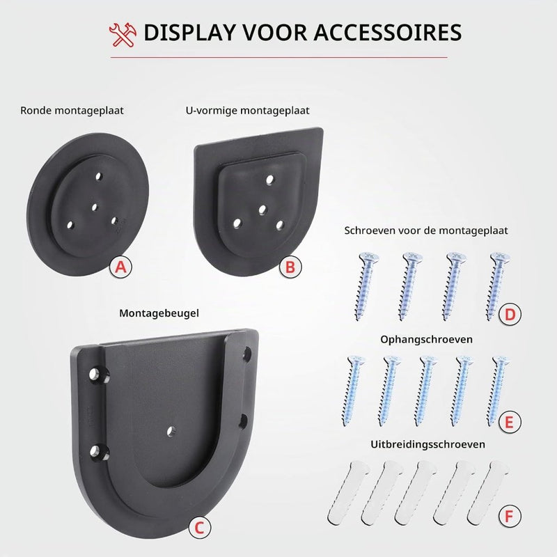 Charger l’image dans la visionneuse de galerie, Draaibare dartbordhouder van kunststof met vergrendeling voor steeldartborden – dartbordophanging – dartmontage - happygetfit.com
