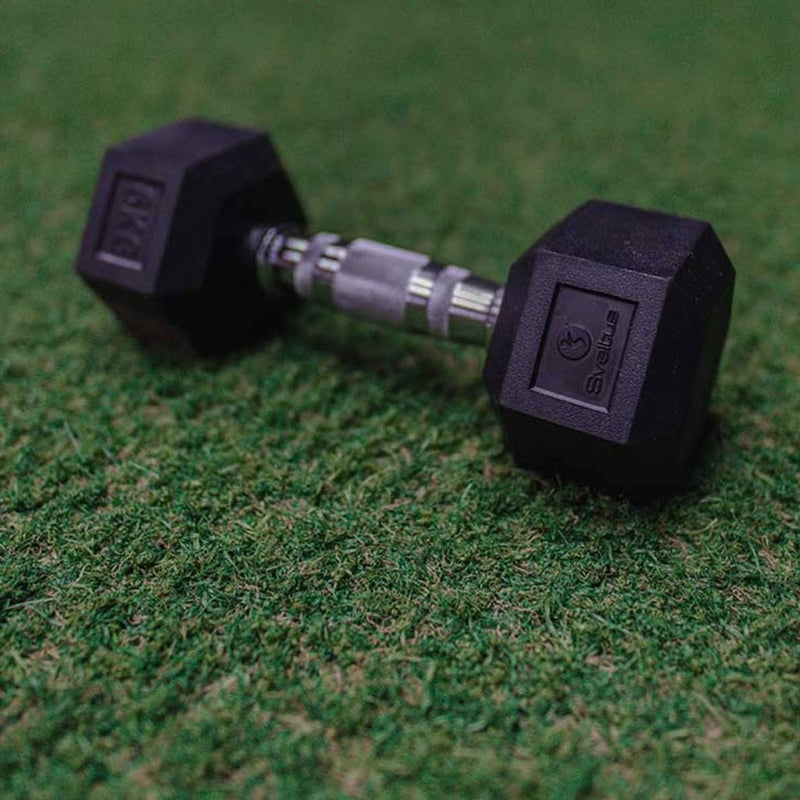 Load image into Gallery viewer, dumbbell Hexagonal 6 kg - happygetfit.com
