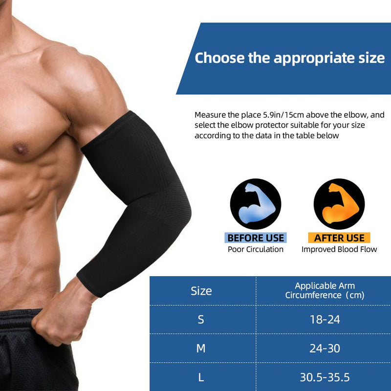 Charger l’image dans la visionneuse de galerie, Elleboogbandage met verstelbare compressieriem van ademend nylon en elastaan voor sport en dagelijks gebruik – elleboogsteun – tennisarmbandage - happygetfit.com
