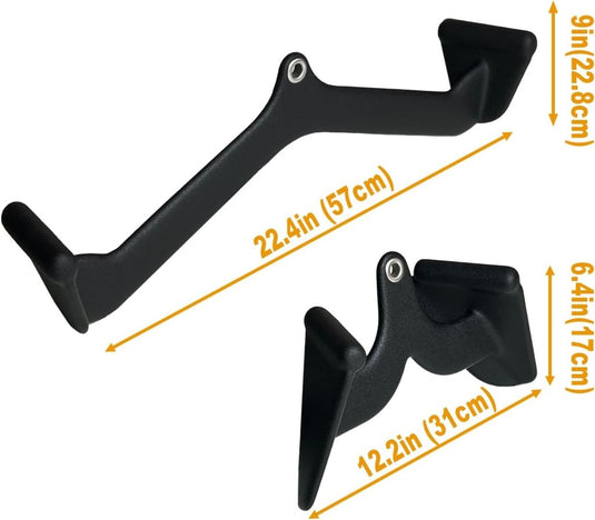 Ergonomische lat pulldown handgreep voor kabelmachine - happygetfit.com