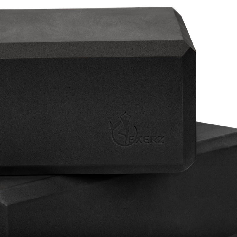 Laad afbeelding in Galerijviewer, EXERZ Yoga Blocks 2 pack, Gym Blocks, Exercise Workout Fitness Bricks, Pilates Stretch Handstand Non-Slip - happygetfit.com
